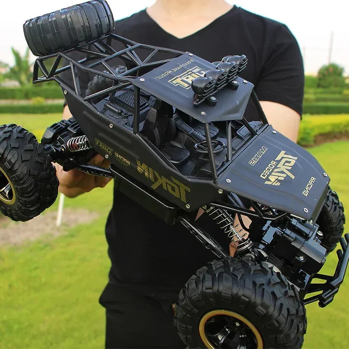 Op afstand bestuurbare off-road racetruck 4WD all-terrain crawler voor kinderen, schaal 1:12, 2,4 GHz draadloos, bereik van 80 meter, snelle klimwagen | Thomler