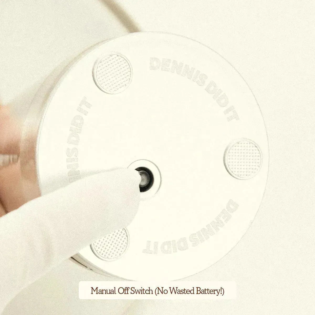 Draadloze oplaadbare touch-lamp, 21,6 cm, geborsteld metaal, voor nachtkastje, terras of eettafel, 3 helderheidsniveaus, USB-C, draagbare sfeerverlichting | Thomler