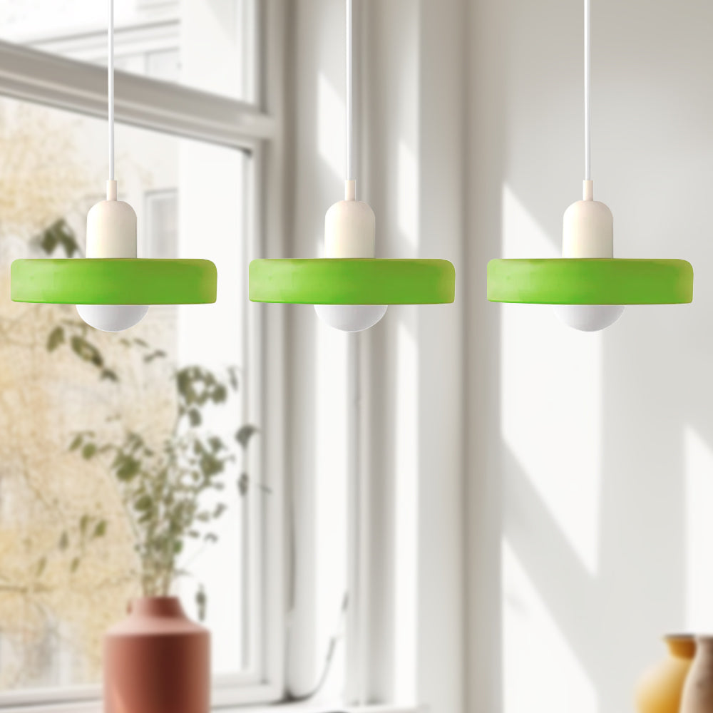 Glas-Pendelleuchte 12 Zoll höhenverstellbare Deckenleuchte für Schlafzimmer Nachttische modern minimalistisch nordische Hängelampe E27 Fassung für | Thomler
