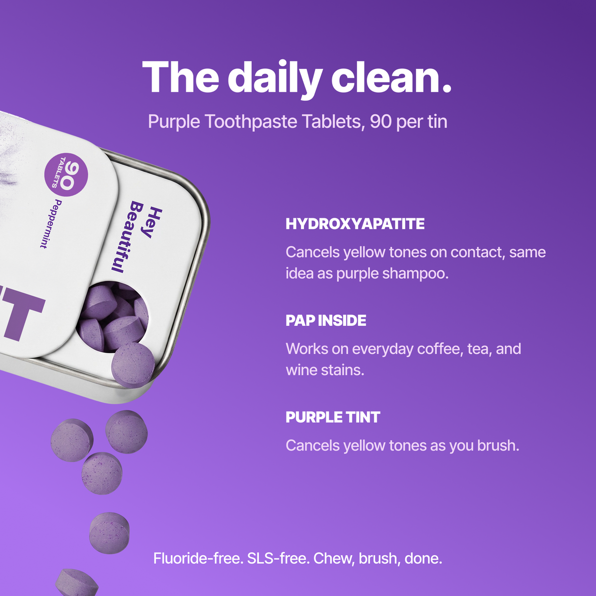 Paquete de cuidado morado
