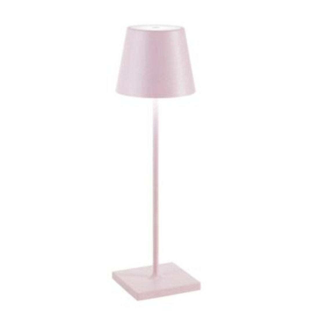 Rechargeable LED Touch Table Lamp with 3-Level Dimmer | Cordless Portable Desk Light for Indoor & Outdoor Use | IP54 Waterproof Metal Lamp | Thomler