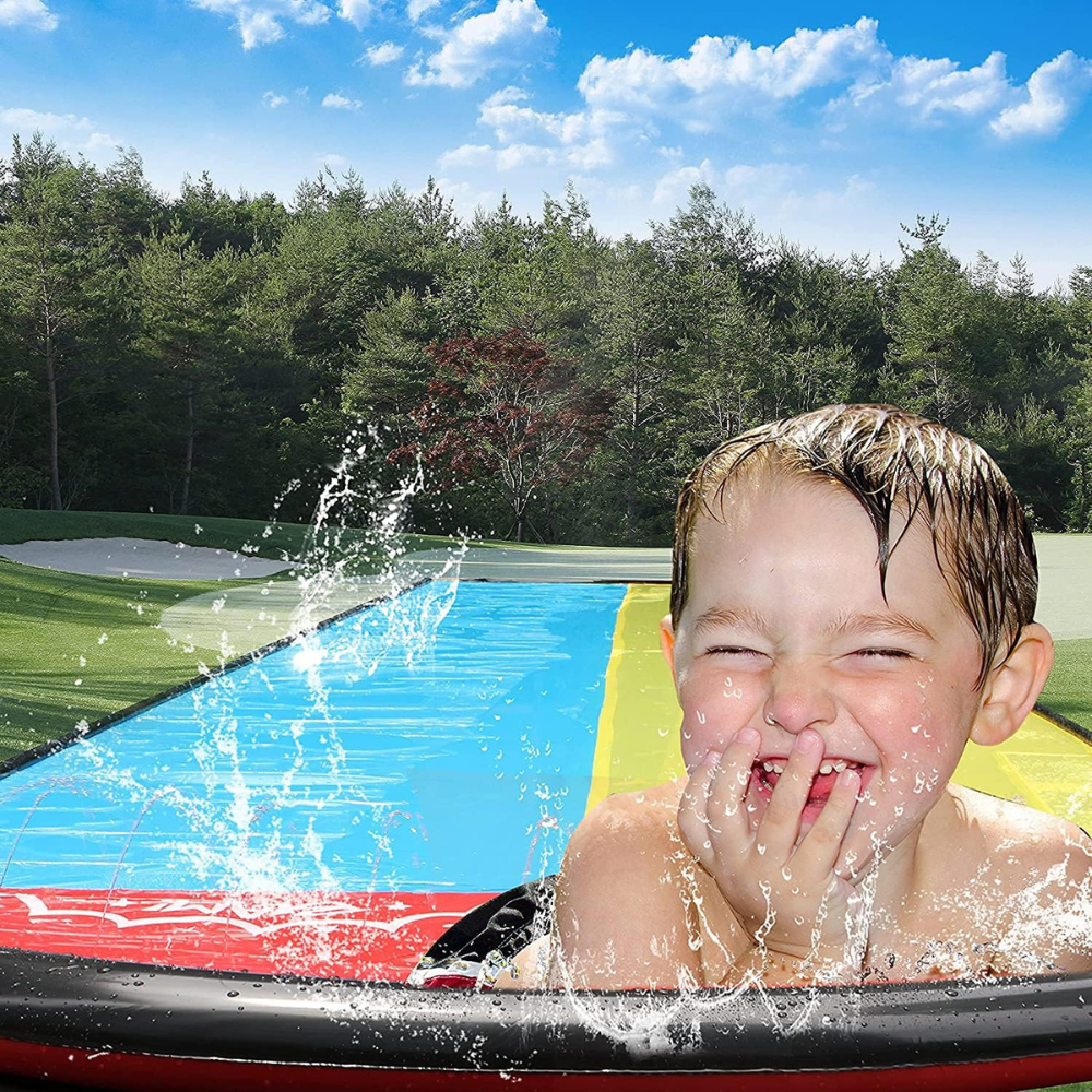 Aufblasbare Garten-Wasserrutsche für Kinder