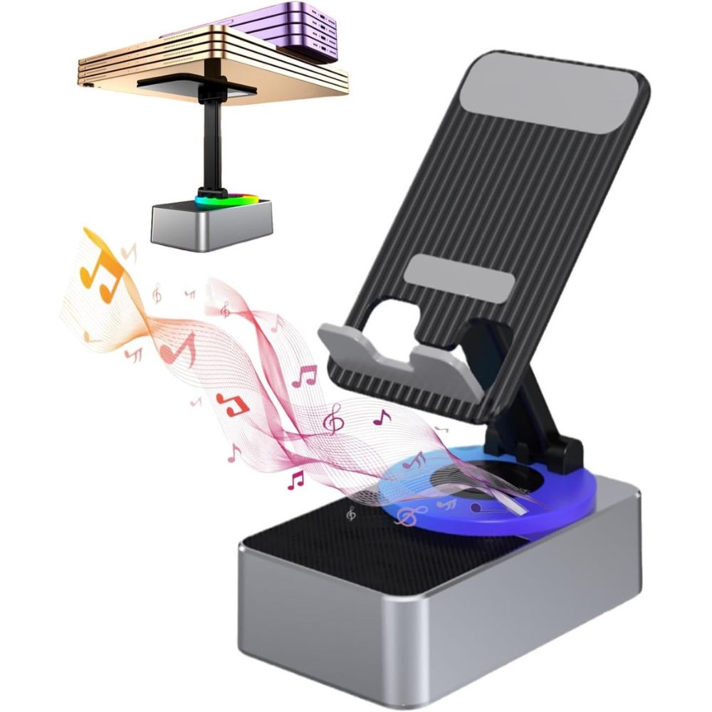 4-in-1 telefoonstandaard met Bluetooth-speaker