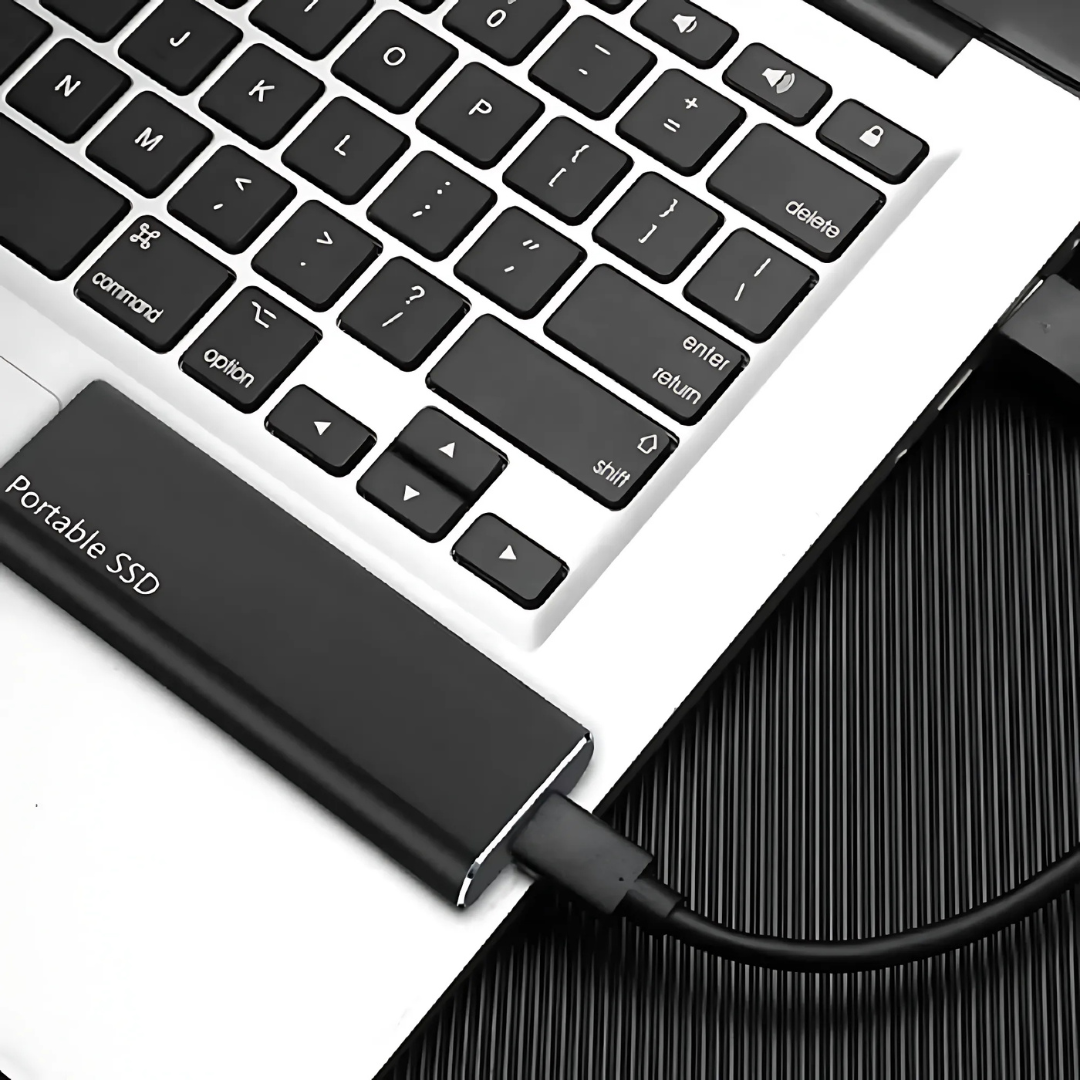 4 TB Portable USB-C External Hard Drive for Mac, PC & Android – Ultra-Slim Travel Storage | Thomler