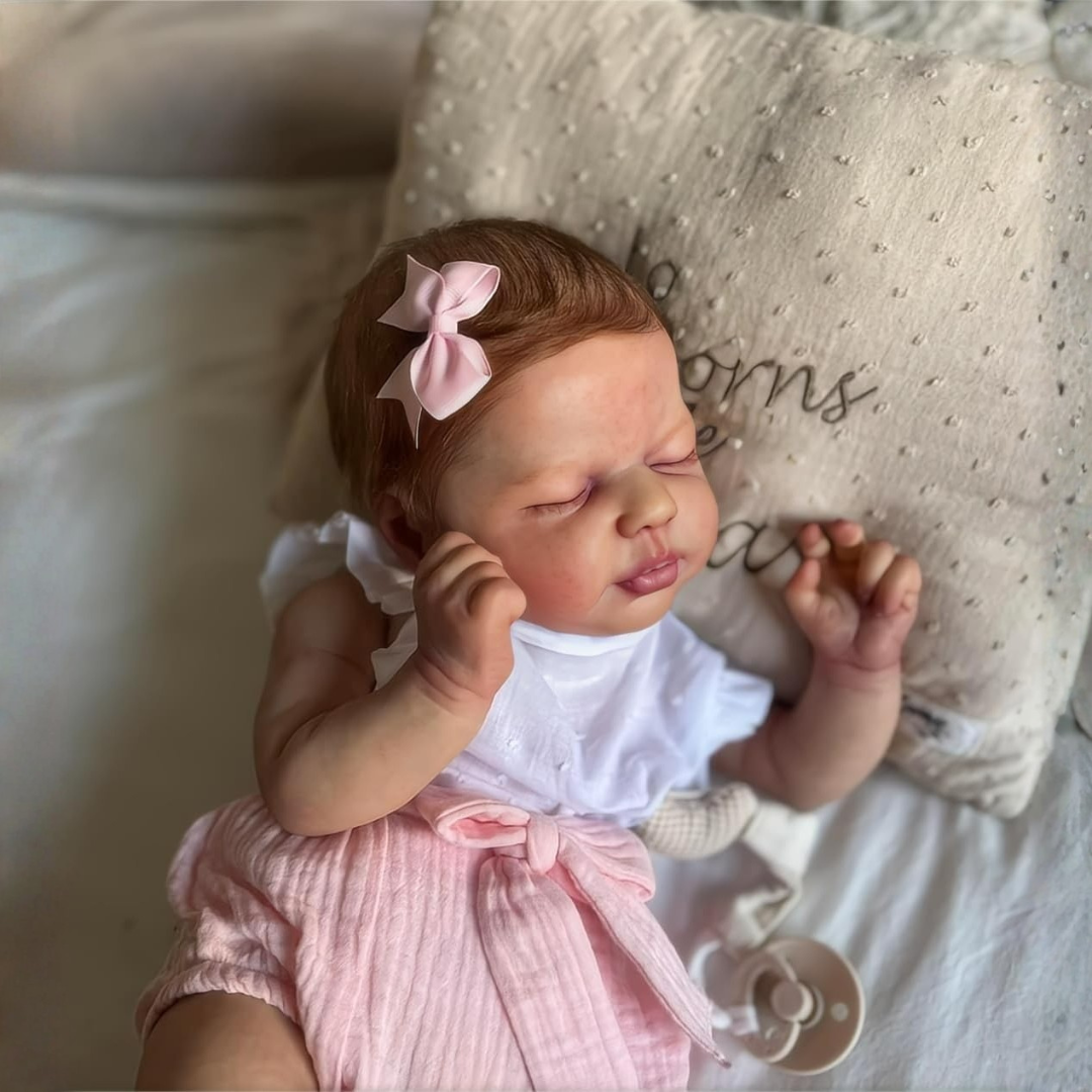 Lifelike Silicone Baby Doll with Soft Touch Skin for Collectible Display