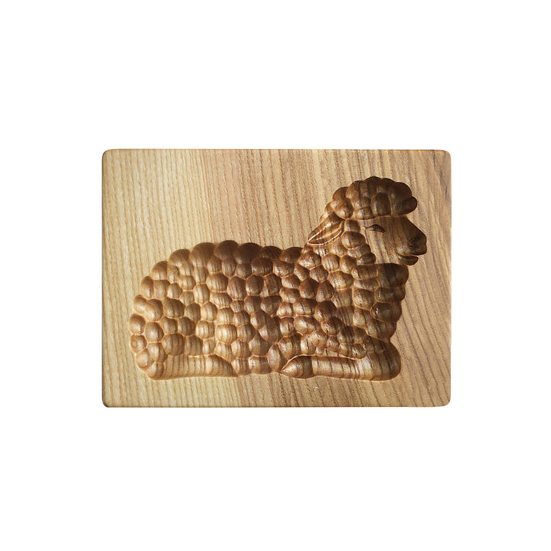 Cortador de galletas de madera con siete diseños estacionales y molde de presión y elevación