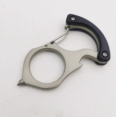 Draagbare noodhamer voor glas en veiligheidstool met veerclip voor in de auto, op reis en dagelijks gebruik | Thomler