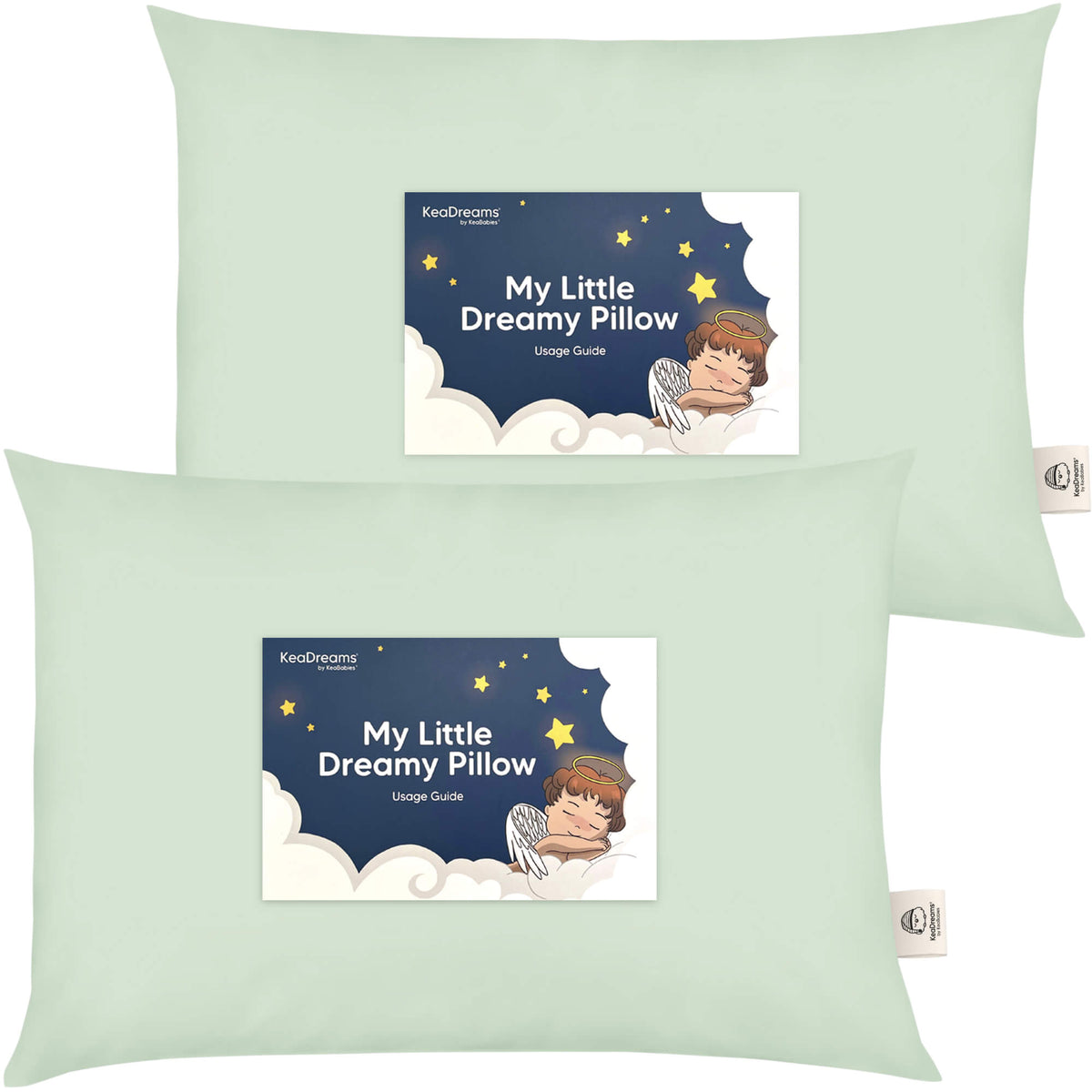 2-Pack Toddler Pillows Without Pillowcase