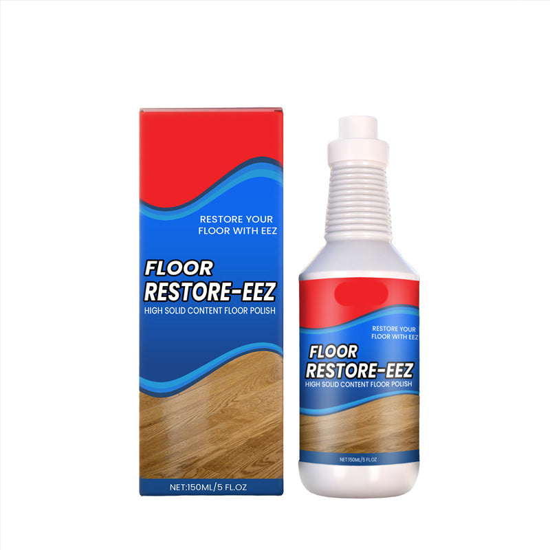 Floor Polish & Restorer Liquid – Revives Shine on Hardwood, Tile & Laminate – Hides Scratches & Renews Color for Living Rooms, Kitchens, Hal | Thomler