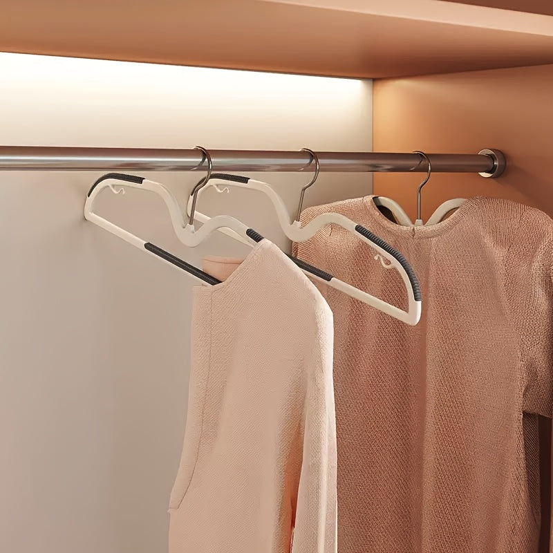 Rotating Non-Slip Compact Hangers for Shirts & Dresses – Space-Saving Closet Solution with Swivel Hook | Thomler