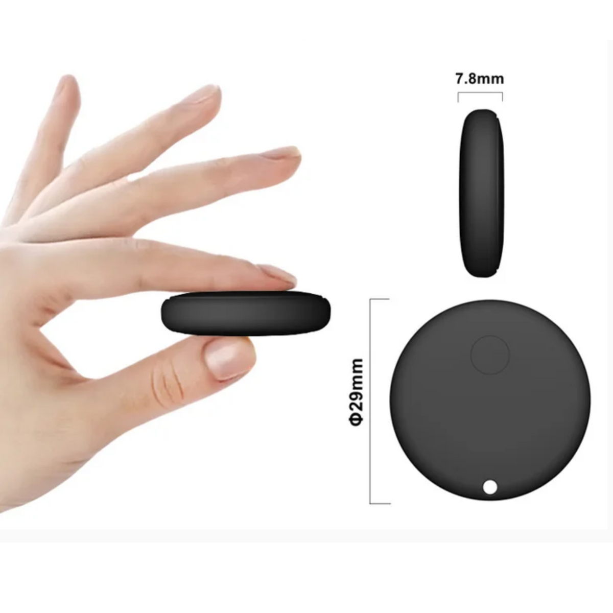 Pet Location Tracker Collar for Dogs & Cats with Android Network Connectivity and Reflective Safety Band