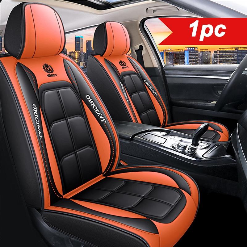 Padded Car Seat Cover Set – 11-Piece Full Coverage with Back Pocket & Side Cutout