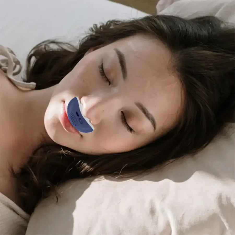 Oplaadbare microventilator voor een betere neusademhaling tijdens het slapen – Snoerloos, zakformaat ontwerp voor op reis, kamperen en in hotels | Thomler