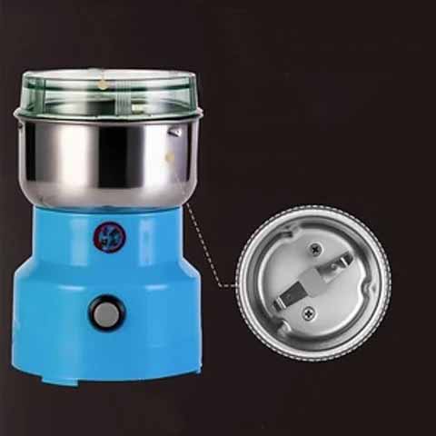 Stainless Steel Kitchen Mill 300W High-Speed Blade Grinder for Coffee Beans Herbs Seeds Spices Portable Countertop Appliance One-Touch Contr | Thomler