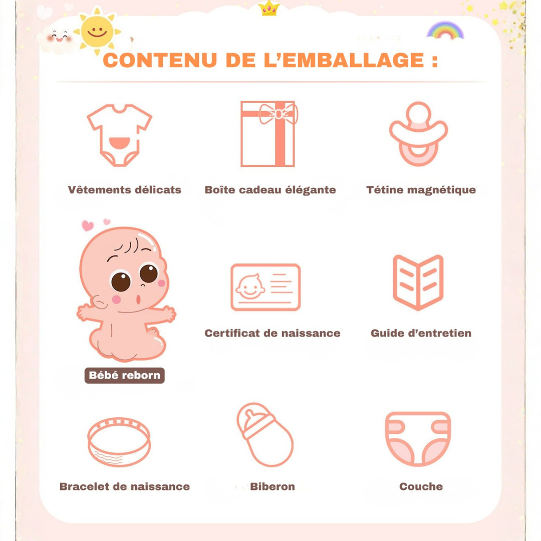 Lifelike Silicone Baby Doll with Soft Touch Skin for Collectible Display