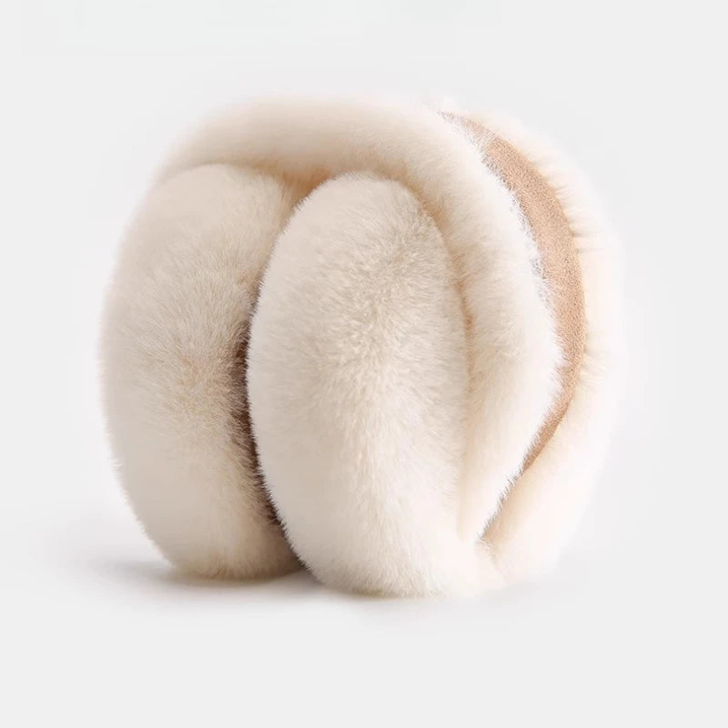 Plüsch-Ohrenschützer Winter-Stirnband