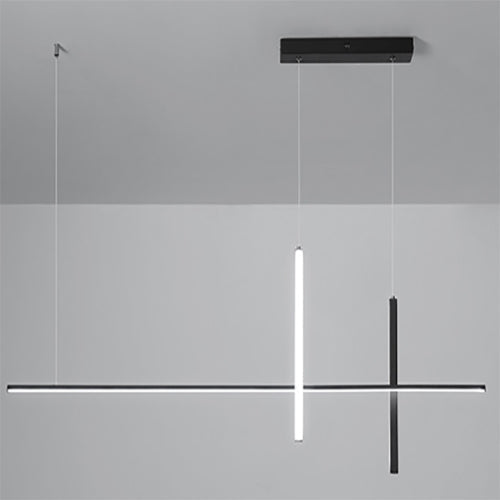 Modern LED Pendant Light with Adjustable Height for Dining Room, Restaurant & Bar | Acrylic