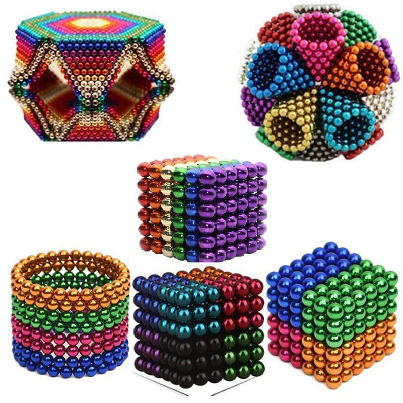 Magnetic Construction Spheres – Desk Building Toy for Adults 14+