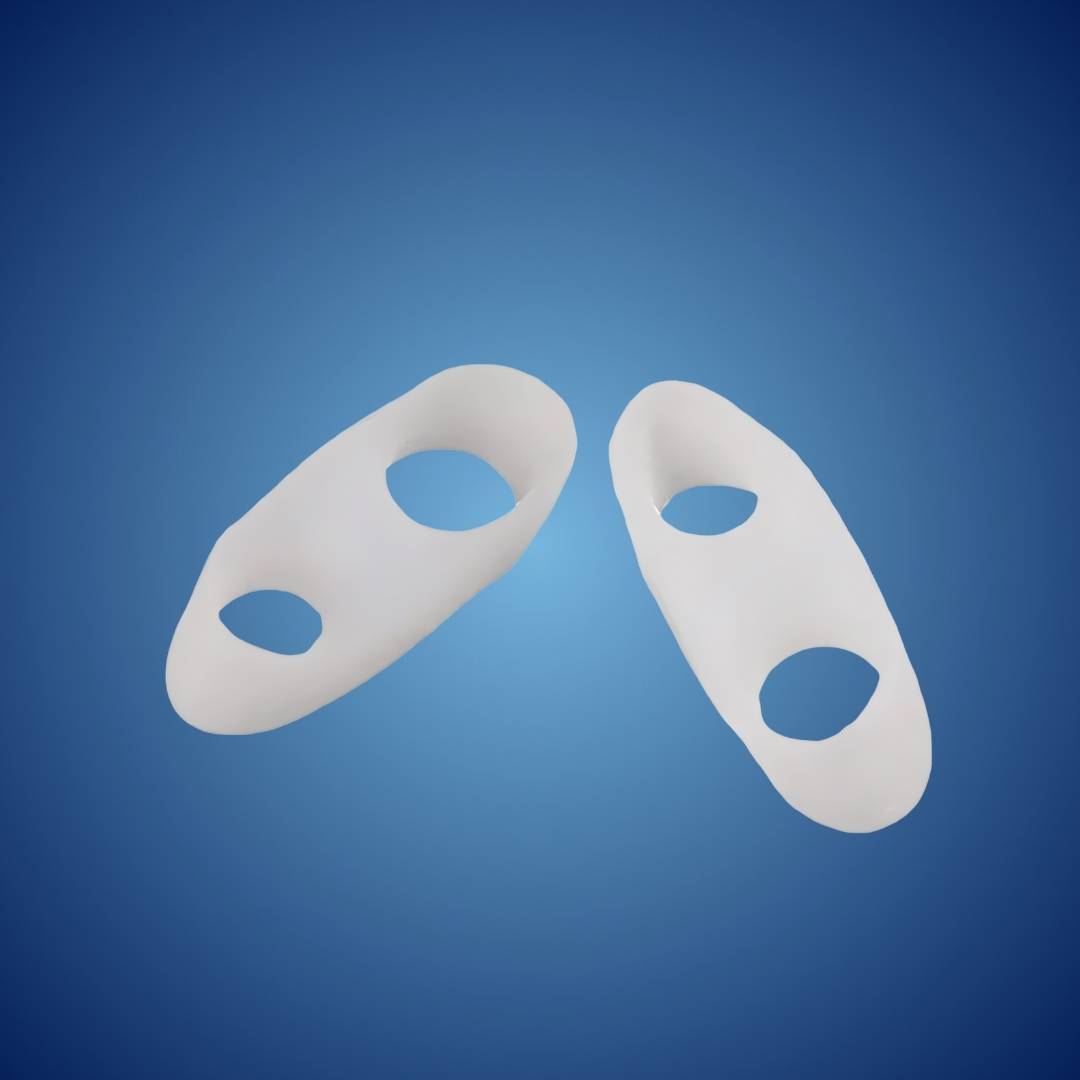 Orthopädische Zehentrenner zur Linderung bei Hallux Valgus, Hammerzehen & Fehlstellungen – Weiche Gel-Pads gegen Schmerzen am kleinen Zeh | Komfortable Fußstütze