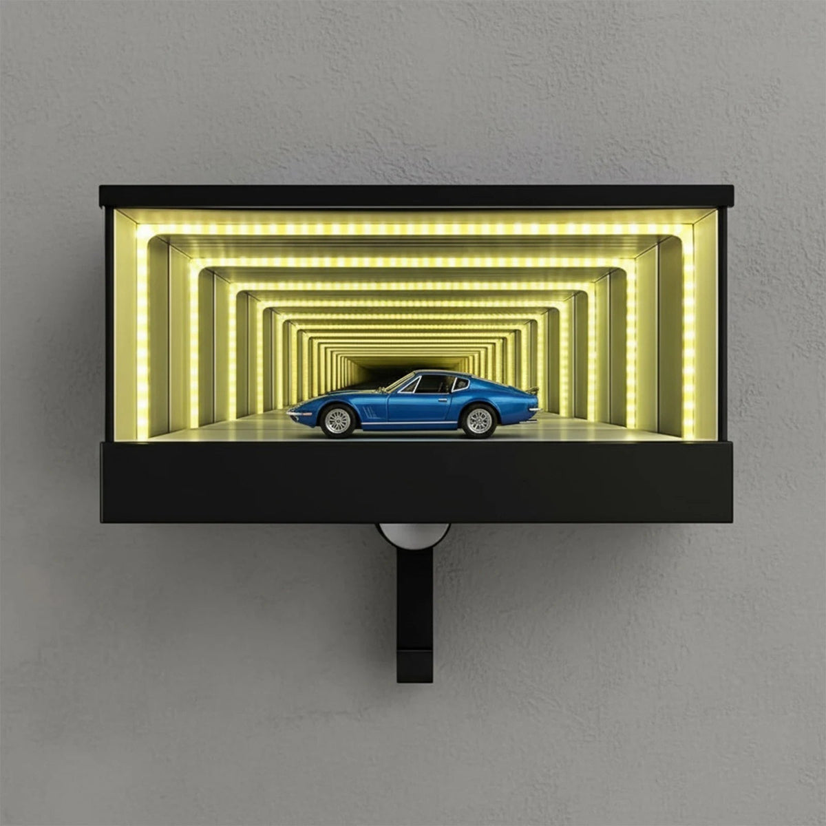 Infinity LED 3D-geprinte autosleutelhouder