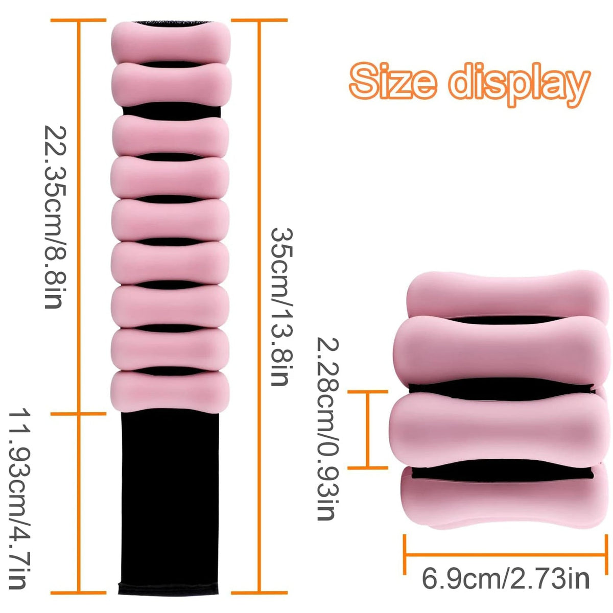 Silicone Ankle Weights and Wristband Weights