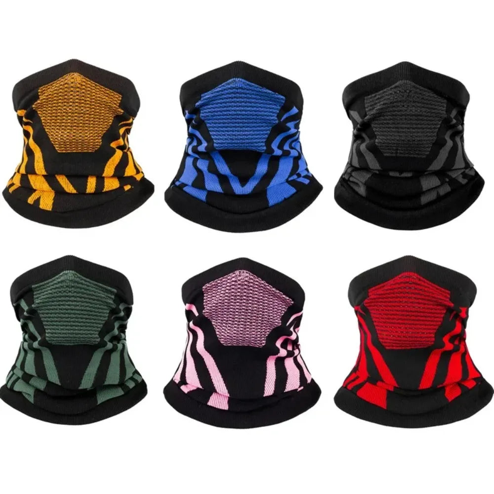 Ademend thermisch gezichtsmasker en nekwarmer