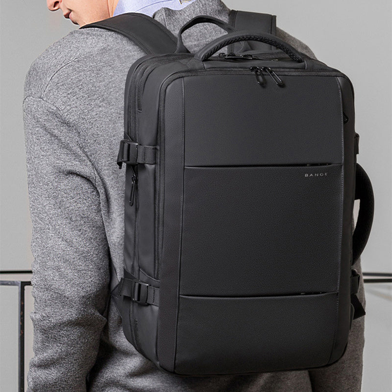 Professional Laptop Backpack with USB Charging Port for Work, School & Travel - Water-Resistant Commuter Daypack for Men & Women
