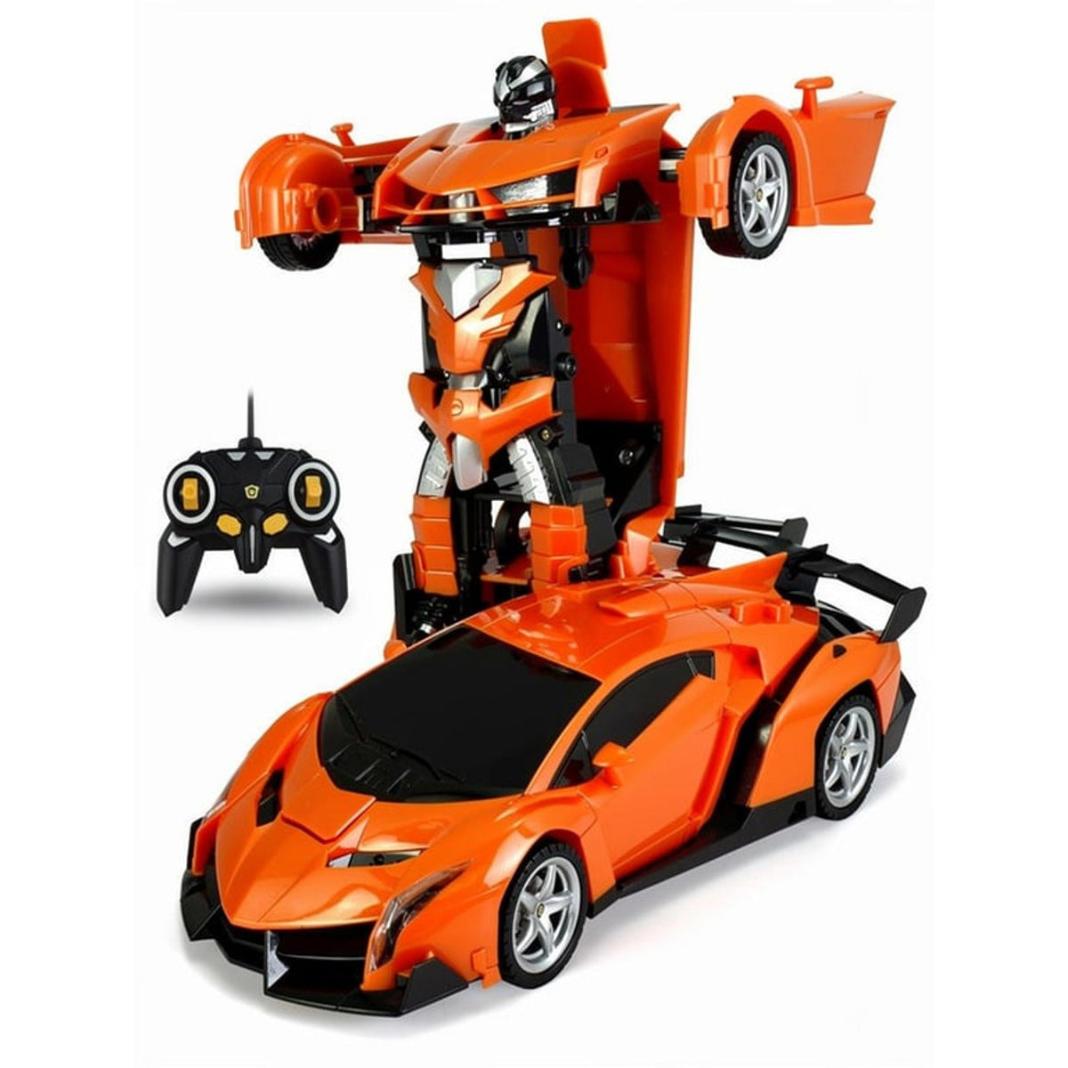 4 Channels Transformer Remote Control Car With 2 In 1