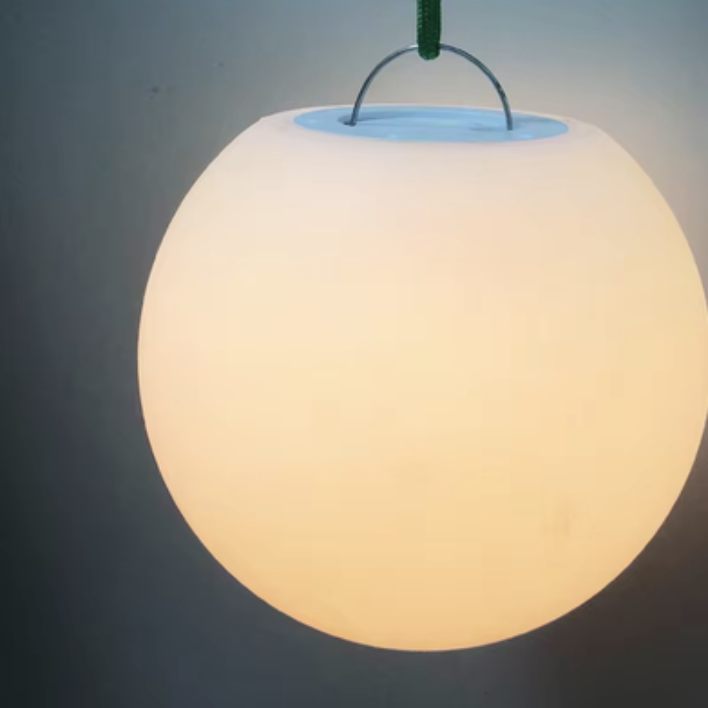 LED-Solar-Gartenkugel, 25 cm, wasserdicht, mit Farbwechsel, ferngesteuert, kabellos, wiederaufladbar, für Garten, Gehwege, Landschaftsbeleuchtung auf der Terrasse | Thomler