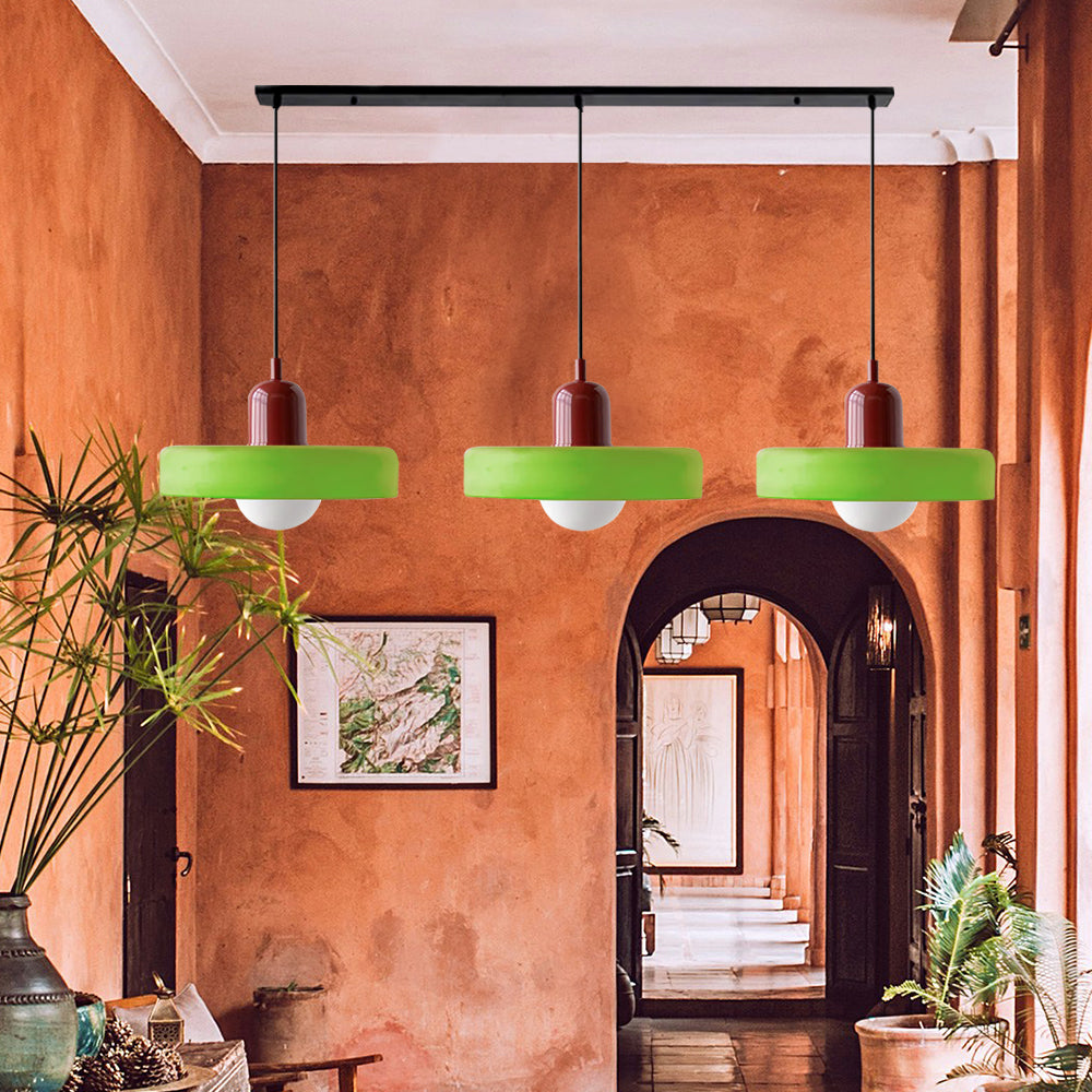 Glas-Pendelleuchte 12 Zoll höhenverstellbare Deckenleuchte für Schlafzimmer Nachttische modern minimalistisch nordische Hängelampe E27 Fassung für | Thomler