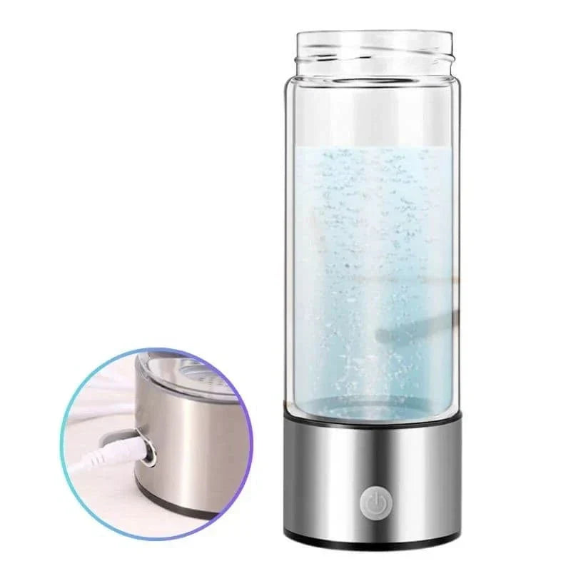 Portable Hydrogen Water Bottle with USB Charging