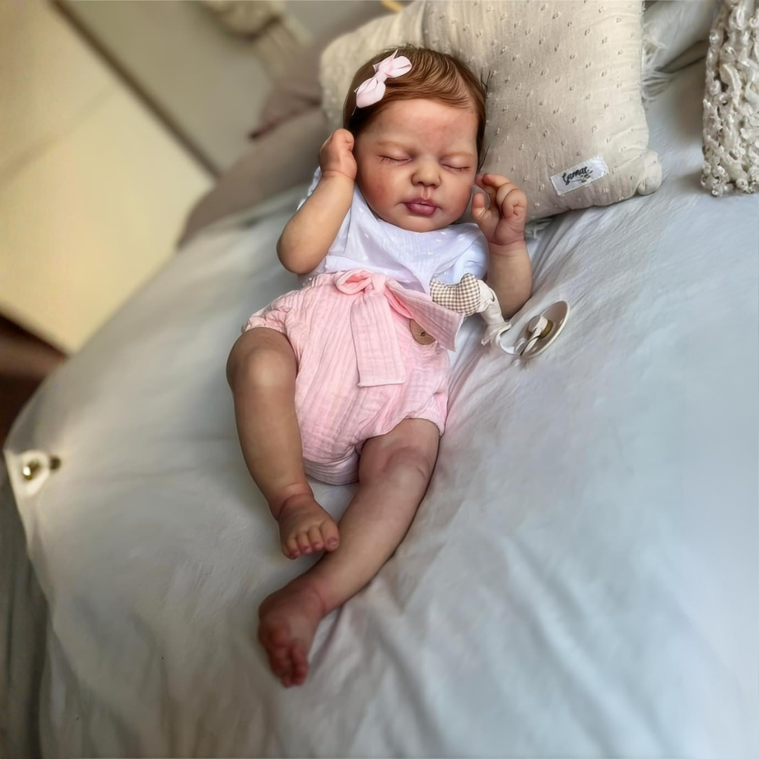 Lifelike Silicone Baby Doll with Soft Touch Skin for Collectible Display