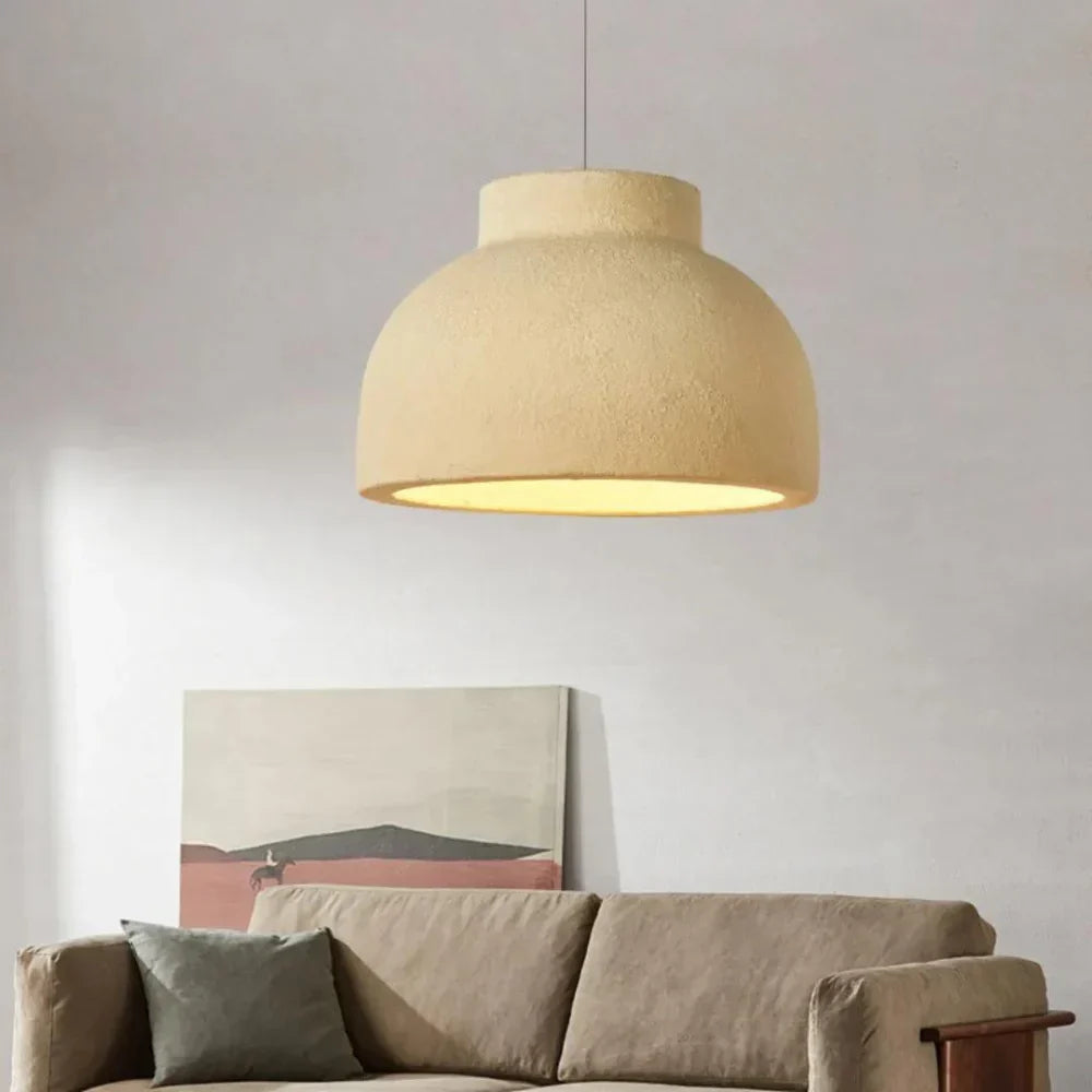 Koepel Plafonnière 15 of 23 inch Witte Polystyreen Kap voor Eetkamer Keukeneiland Slaapkamer Verstelbaar Snoer E26 Fitting Modern Mini | Thomler