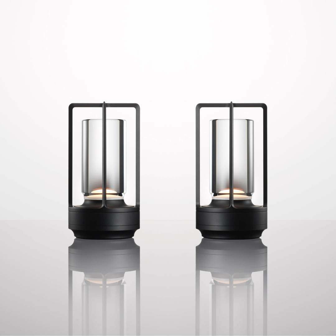 Draadloze, aanraakgevoelige led-bureaulamp met dimfunctie en USB-oplaadpoort voor slaapkamer, kantoor en nachtkastje – Waterdicht, draagbaar leeslampje – 36 uur batterijduur | Thomler