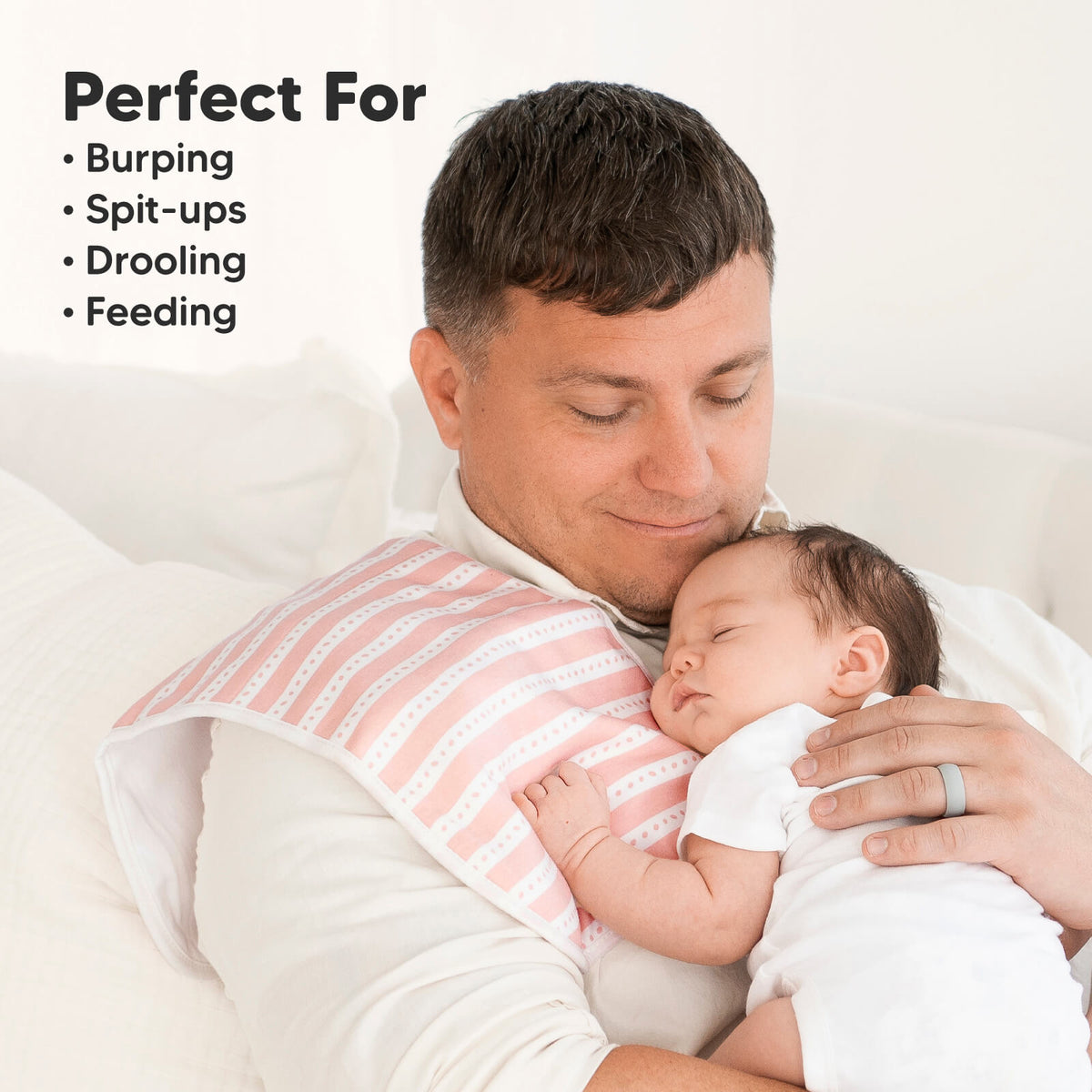 Organic Cotton Burp Cloths