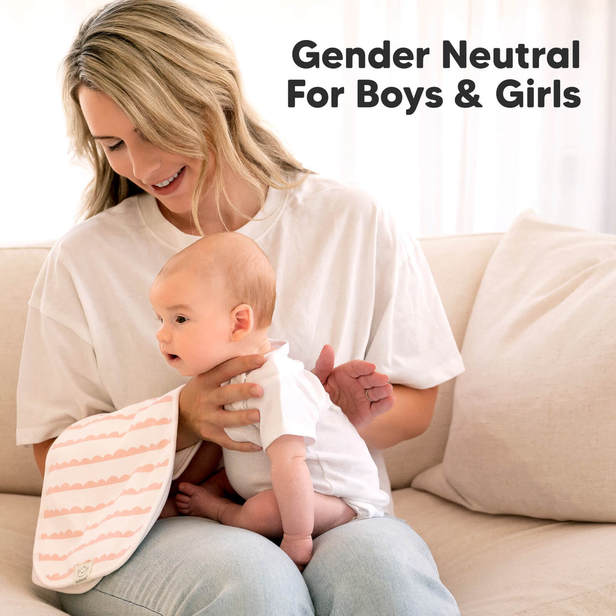 Organic Cotton Burp Cloths