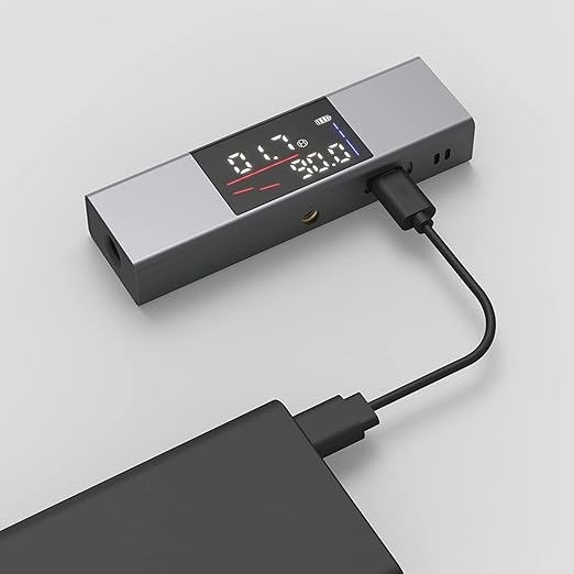 Selbstnivellierender Rotationslaser mit Digitalanzeige für Wände, Böden, Fliesenarbeiten, Rahmensetzung, Bauwesen, Heimwerkerprojekte und Innenanwendungen