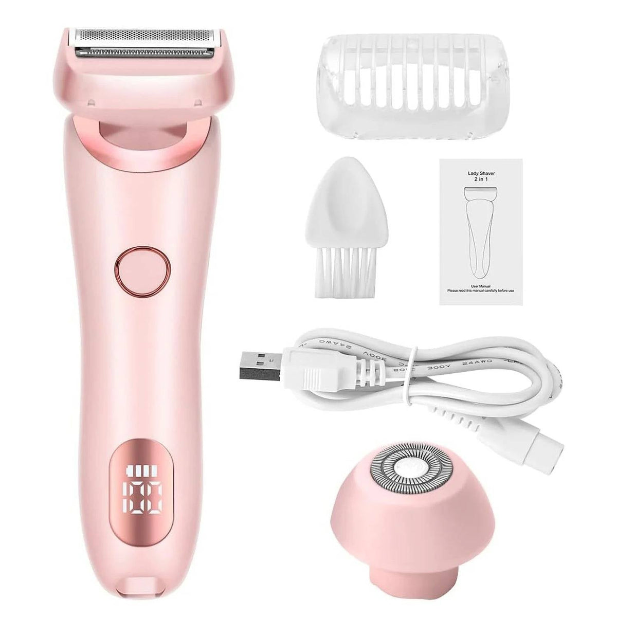 Elektrisch scheerapparaat voor dames