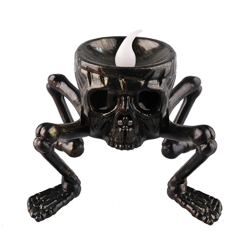 Halloween vlamloze theelichtjes