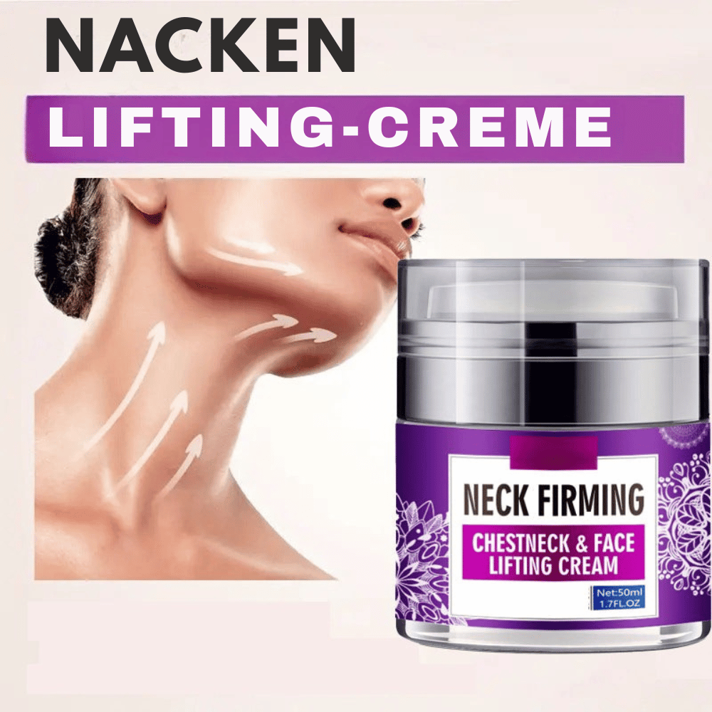 Firming Neck Cream with Hyaluronic Acid & Vitamin E for Smoother, Tighter Skin on Neck & Décolleté | Anti-Aging Moisturizer for Women | Thomler