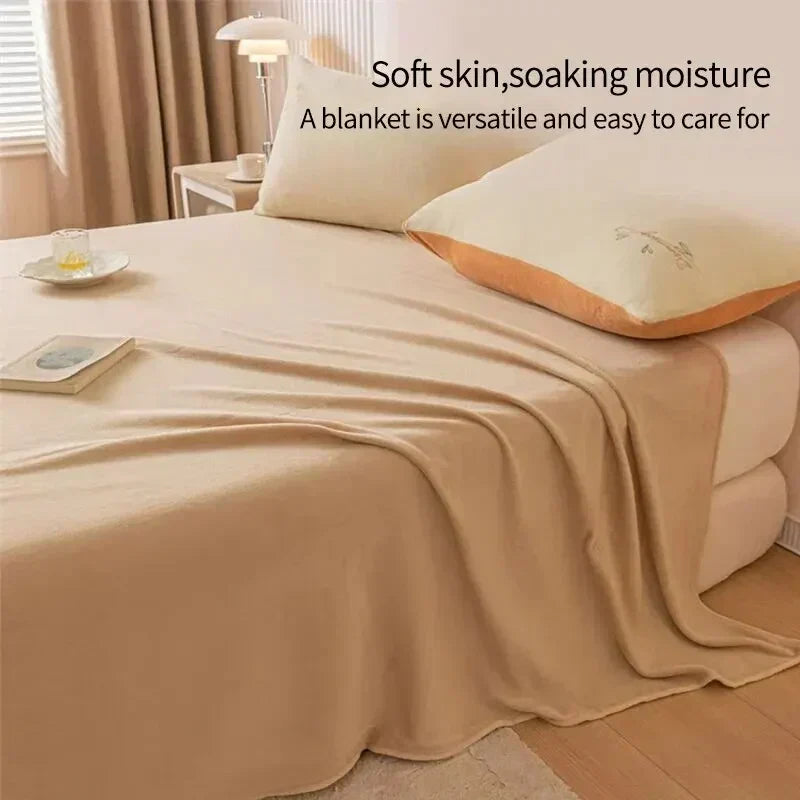 Plush Fleece Throw Blanket – Ultra-Soft Warmth for Year-Round Comfort