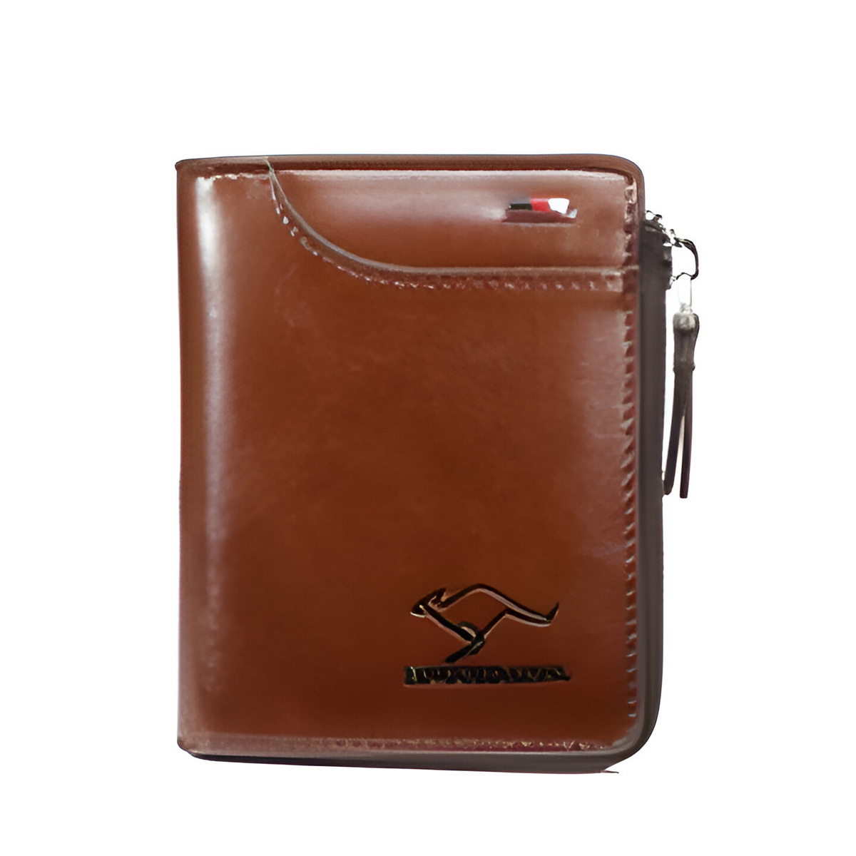 Bifold ritsportemonnee met RFID-bescherming, 14 kaartvakken, geldvak, vintage leer voor heren, dagelijks gebruik, reisorganisatie | Thomler