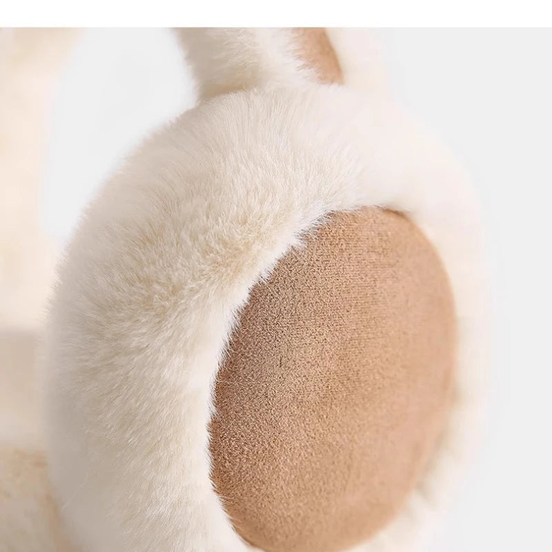 Pluche oorkappen winterhoofdband