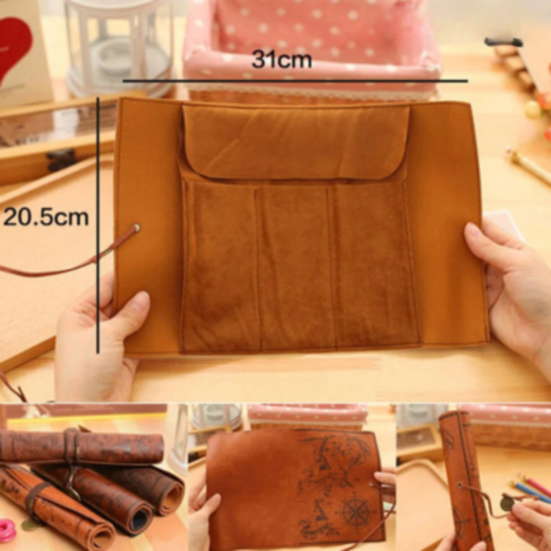 Vintage Leren Etui