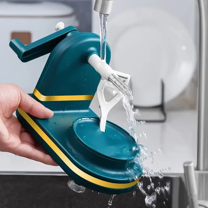 Pelador de cocina versátil con mango ergonómico para frutas y verduras – Diseño antideslizante de fácil agarre para la cocina diaria | Thomler
