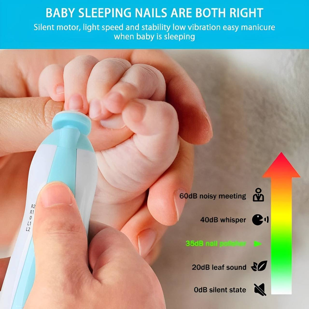 Nagelknipper voor baby's