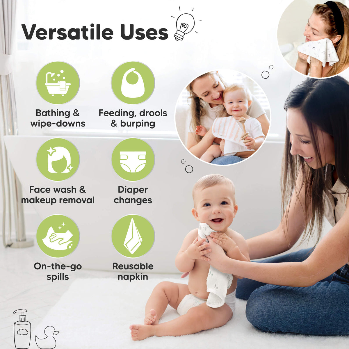Baby Washcloths