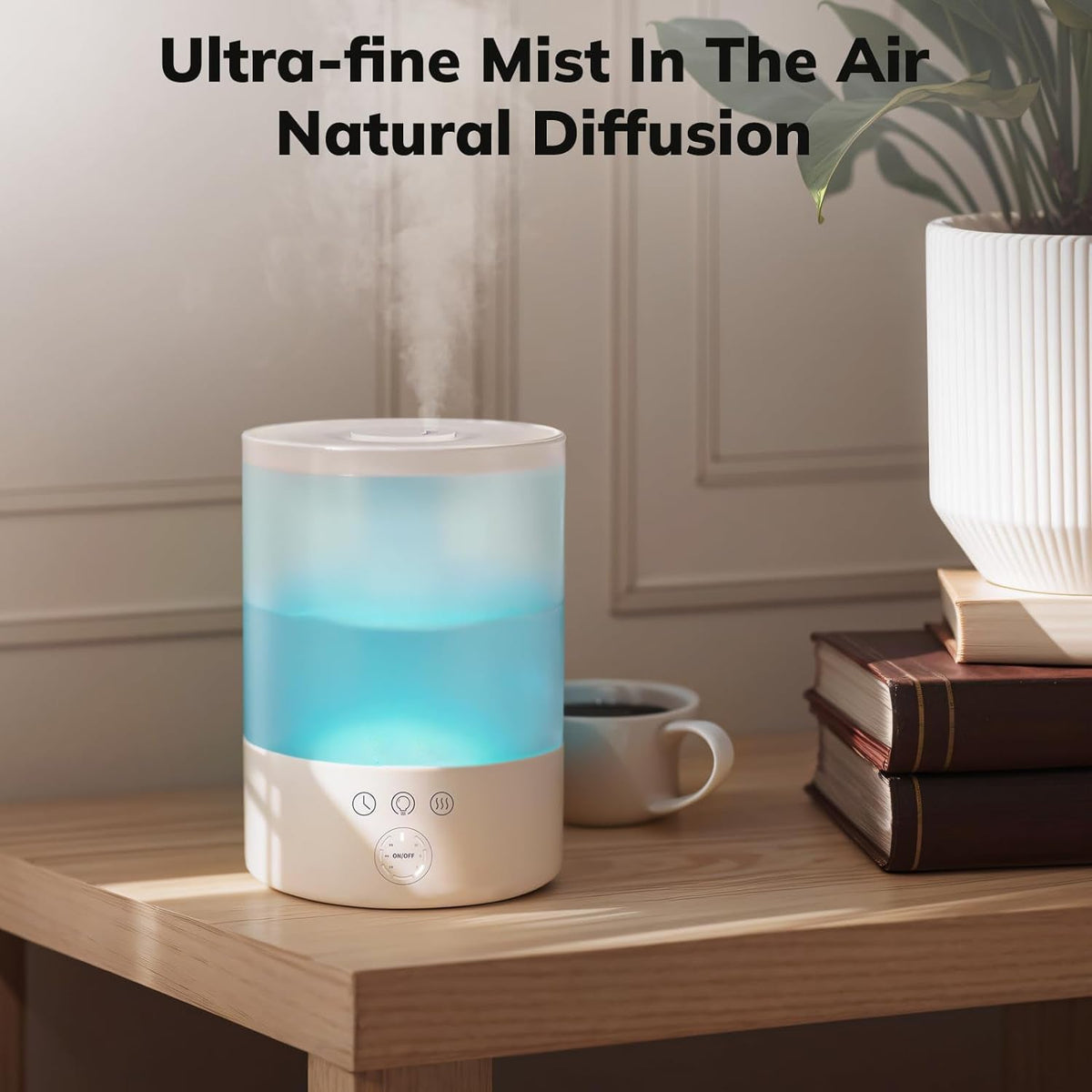 Pure Enrichment Ultraschall-Luftbefeuchter mit kaltem Nebel für große Räume