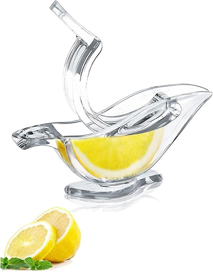 Exprimidor manual de cítricos para zumo fresco de limón, lima y naranja, utensilio de cocina de fácil presión sin ensuciar, para bebidas, cócteles, té, agua, pescado y ensaladas | Thomler