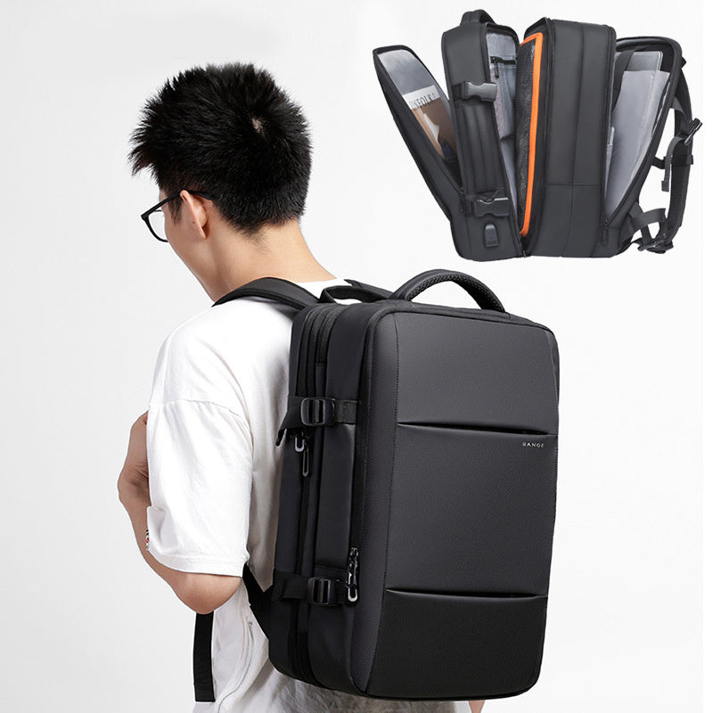 Professional Laptop Backpack with USB Charging Port for Work, School & Travel - Water-Resistant Commuter Daypack for Men & Women